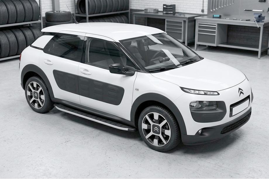 Citroen Cactus 2014–2020 Sānu pakāpieni Fullmond (2 gab., alumīnijs) Image