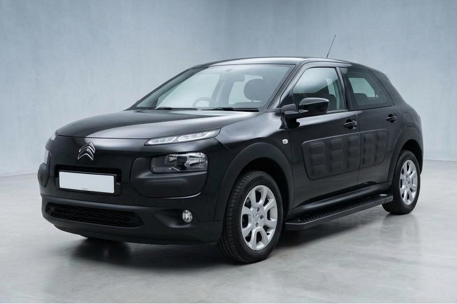 Citroen Cactus 2014–2020 Sānu sliekšņi Allmond Black (2 gab., alumīnijs) Image