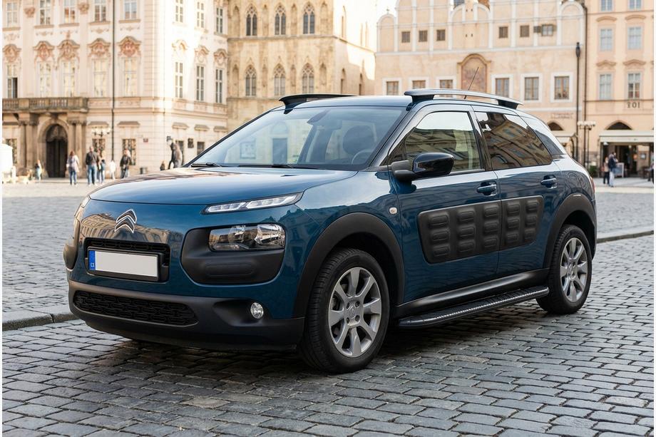 Citroen Cactus 2014–2020 Sānu pakāpieni Bosphorus Black (2 gab., alumīnijs) Image