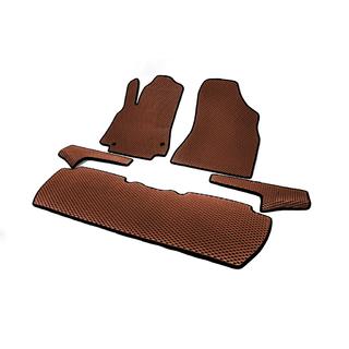 EVA auto paklājiņi (ķieģeļu raksts) Citroen Berlingo 2008–2018 foto 2