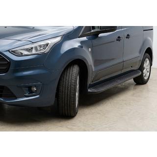 Sānu kāpšļi Tayga Black (2 gab., alumīnijs) foto 1
