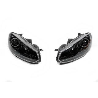 Priekšējie lukturi Black (2 gab., LED) Volkswagen Golf 6 2008–2014 foto 1