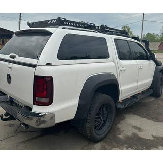 Sānu sliekšņi Dakar V2 ar LED (2 gab., metāls) foto 4