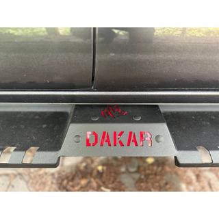 Sānu sliekšņi Dakar V2 ar LED (2 gab., metāls) Toyota Hilux 2015– foto 2