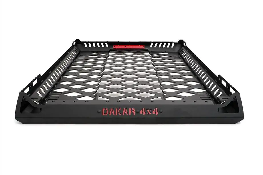 Toyota Hilux 2006–2015 Dakar bagāžas grozs rollbāram (100x100 cm) Foto 4