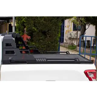 Dakar rollbārs ar LED (zem ruļļveida vāka) Nissan Navara/NP300 2016– foto 2