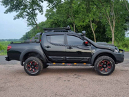 Mitsubishi L200 2015–2024 Dakar V2 sānu sliekšņi ar LED (2015-2019, 2 gab., metāls) foto 12