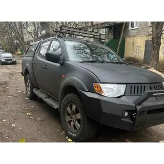 Dakar V2 sānu sliekšņi ar LED (2015-2019, 2 gab., metāls) foto 2
