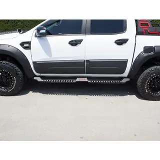 Sānu pakāpieni Dakar V2 bez LED (2 gab., metāls) foto 2