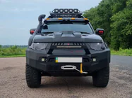 Mitsubishi L200 2006–2015 Grozs Dakar rollbāram (100x100 cm) foto 13