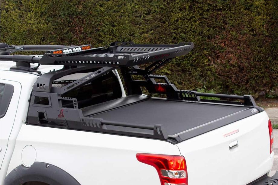 Isuzu D-Max 2019– Dakar rollbārs ar grozu (zem rullo pārsega) Image