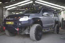 Volkswagen Amarok 2010–2022 Arkas paplašinātāja malas uzlika Dakar foto 2