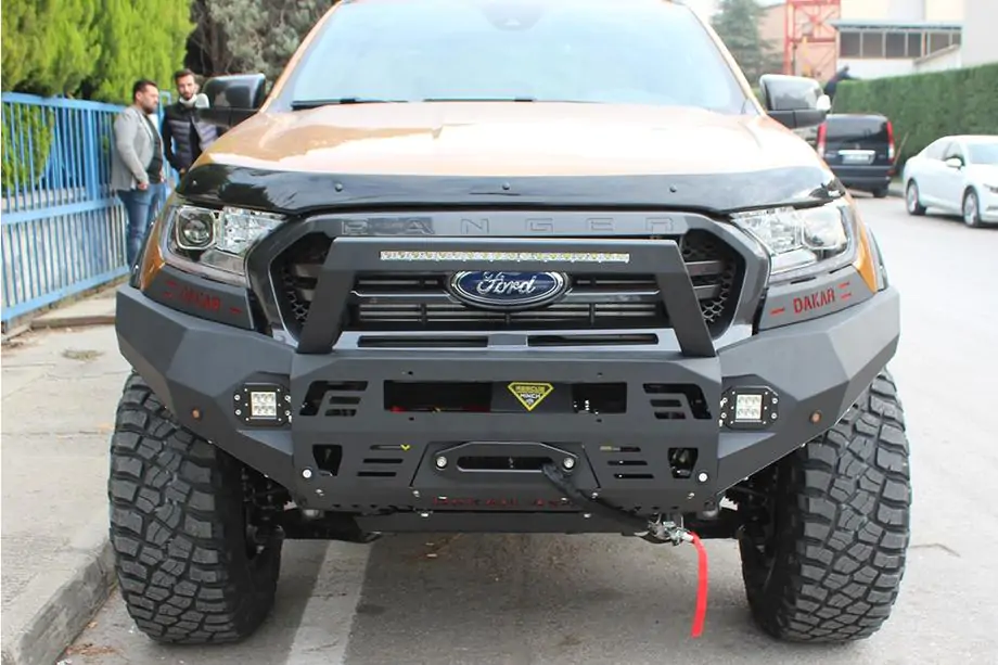 Ford Ranger 2011–2022 Priekšējais bamperis ar kartera aizsargu Dakar (2015-2022) Image