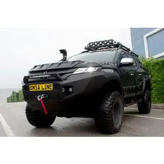 Priekšējais bamperis ar kartera aizsargu Dakar (2019+) foto 1