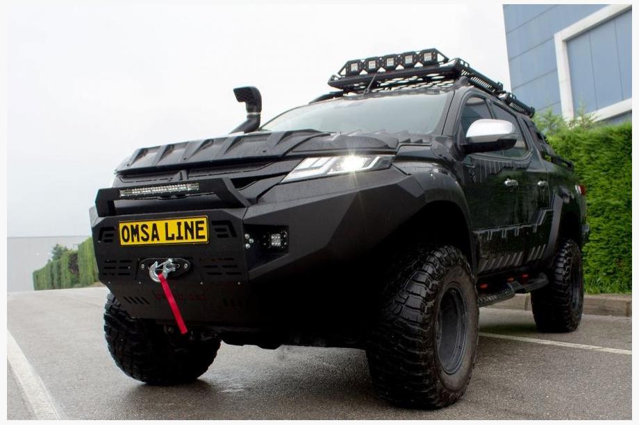 Mitsubishi L200 2015–2024 Priekšējais bamperis ar kartera aizsargu Dakar (2019+) Image
