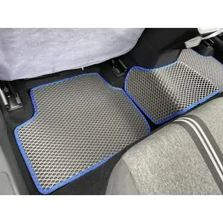 EVA auto paklājiņi (melni) foto 3