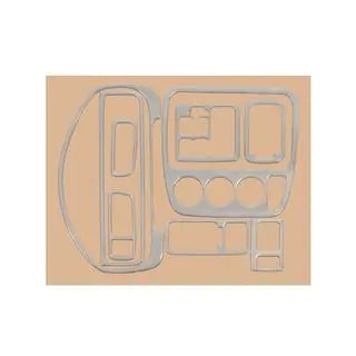 Dekoratīvā uzlika uz paneļa Honda CRV 1996–2001 foto 2