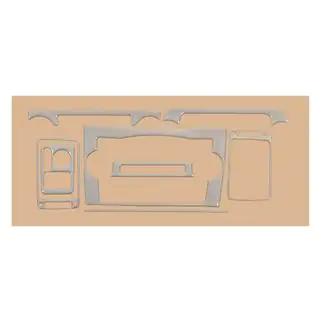 Dekoratīvā uzlika uz paneļa Honda CRV 2007–2011 foto 2