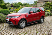 Land Rover Discovery V 2017– Sānu pakāpieni Maya Red (2 gab., alumīnijs) foto 1