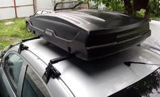 Jumta kaste Niken melna (430 l) foto 2