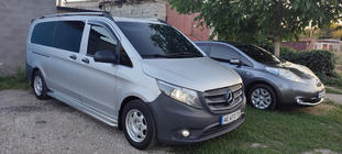 Mercedes Vito/V klase W447 2014– Logu vēja deflektori (2 gab., DDU) foto 2