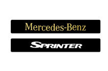 Mercedes Sprinter W901/902/903/904/905 1995–2006 Uzlīmes aizmugurējām durvīm (2 gab.) foto 3