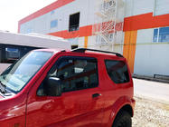 Suzuki Jimny 1998–2018 Jumta reliņi Skyport (melni) foto 4