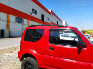 Suzuki Jimny 1998–2018 Jumta reliņi Skyport (melni) foto 2
