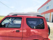 Suzuki Jimny 1998–2018 Jumta reliņi Skyport (melni) foto 5
