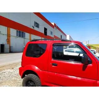 Jumta reliņi Skyport (melni) Suzuki Jimny 1998–2018 foto 2