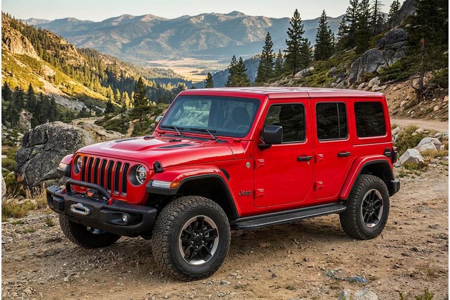 Jeep Wrangler 2018– Sānu pakāpieni Bosphorus Black (2 gab., alumīnijs) Image