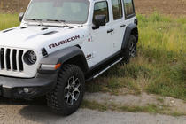 Jeep Wrangler 2018– Sānu sliekšņi Duru (2 gab., alumīnijs) foto 1