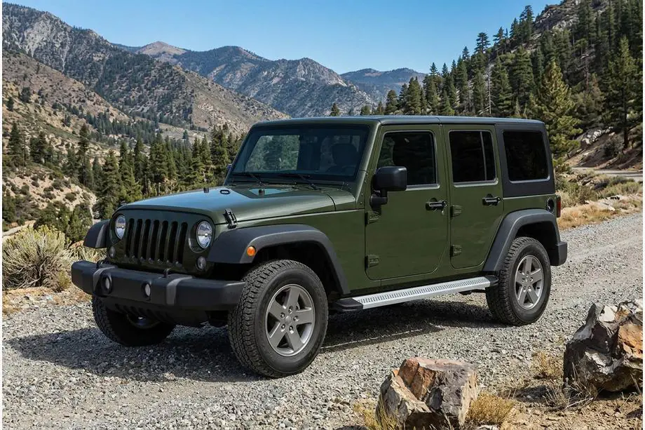Jeep Wrangler 2018– Sānu pakāpieni Maya V2 (2 gab., alumīnijs) Image