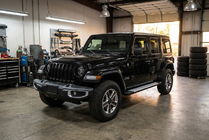 Jeep Wrangler 2018– Sānu pakāpieni Allmond Grey (2 gab., alumīnijs) foto 1