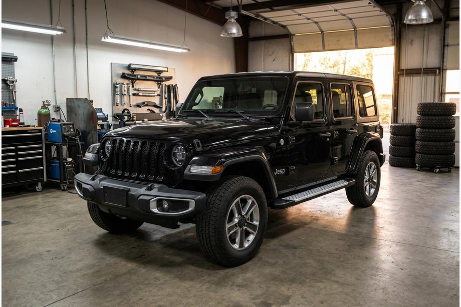 Jeep Wrangler 2018– Sānu pakāpieni Allmond Grey (2 gab., alumīnijs) Image