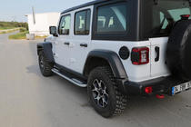 Jeep Wrangler 2018– Sānu pakāpieni Tayga V2 (2 gab., alumīnijs) foto 1