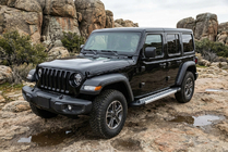 Jeep Wrangler 2018– Sānu pakāpieni Vision New Grey (2 gab., alumīnijs) foto 1