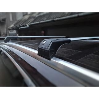 Jumta šķērsstieņi integrētajiem jumta reliņiem Skybar (2 gab.) Audi Q7 2015–2026 foto 1