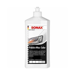 Sonax NanoPro krāsaina pulēšanas pasta ar vasku, balta, 250 ml foto 1