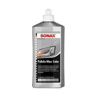Sonax NanoPro krāsainā pulēšanas pasta ar vasku pelēka 250 ml foto 1