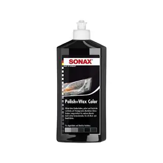 Sonax NanoPro krāsainā pulēšanas pasta ar vasku melna 500 ml foto 1