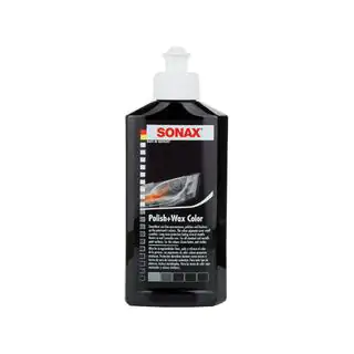 Sonax NanoPro krāsainā pulēšanas pasta ar vasku, melna 250 ml foto 1