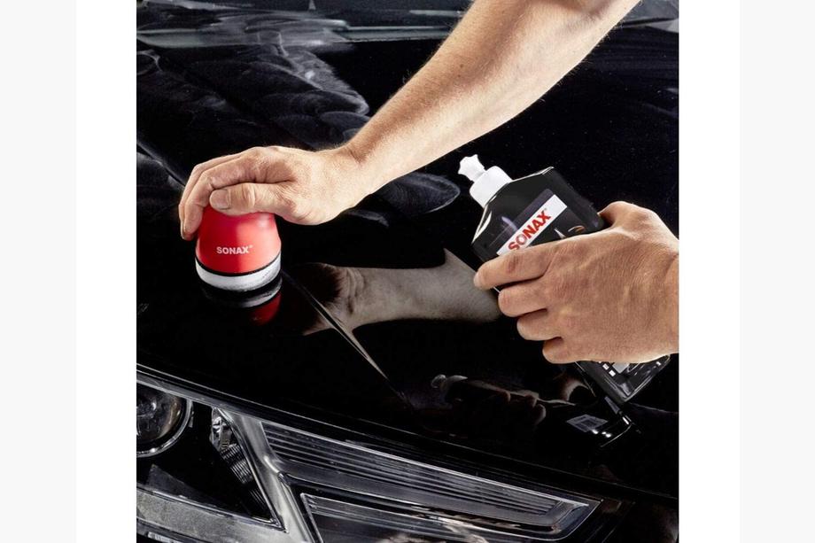 Sonax NanoPro krāsainā pulēšanas pasta ar vasku, melna 250 ml Foto 2