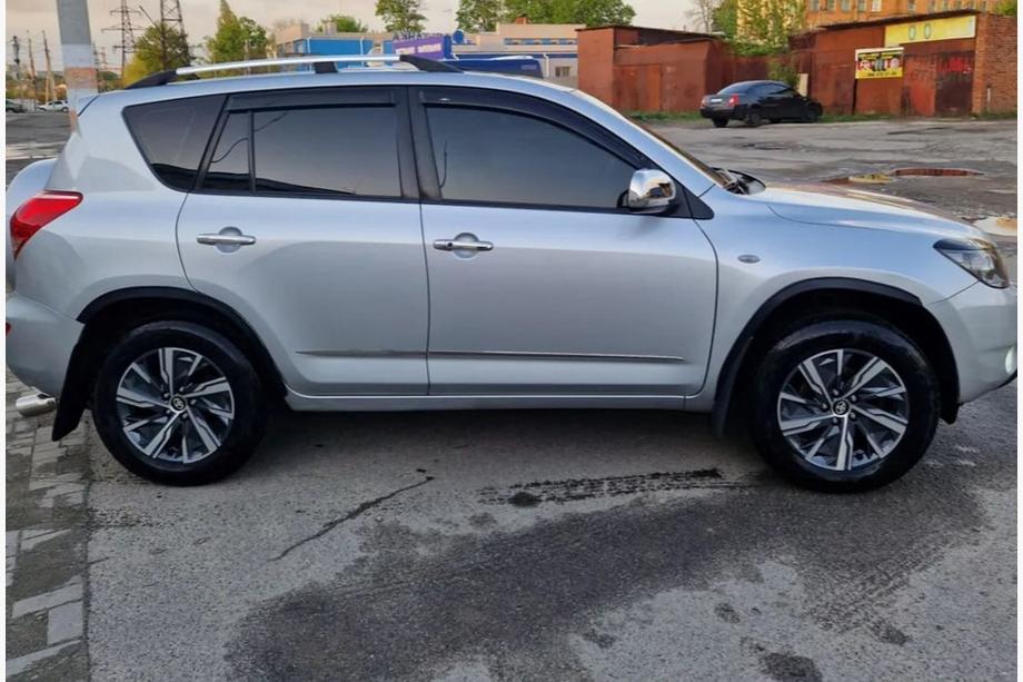Toyota Rav 4 2006–2013 Spārnu arku uzlikas (4 gab., melnas, ABS plastmasa) Image
