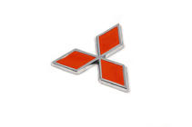 Mitsubishi Colt 1996–2004 Emblēma 85 mm (sarkana) foto 2