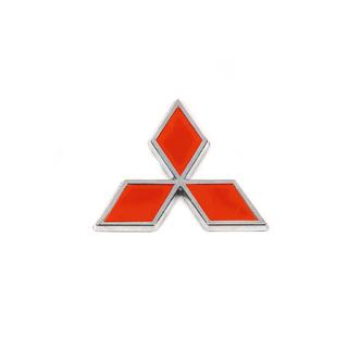 Emblēma 85 mm (sarkana) Mitsubishi Colt 1996–2004 foto 1