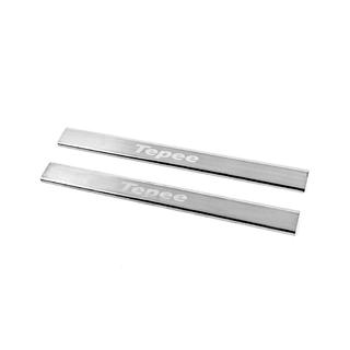 Sliekšņu uzlikas Carmos V3 (nerūsējošais tērauds) Peugeot Partner Tepee 2008–2018 foto 2