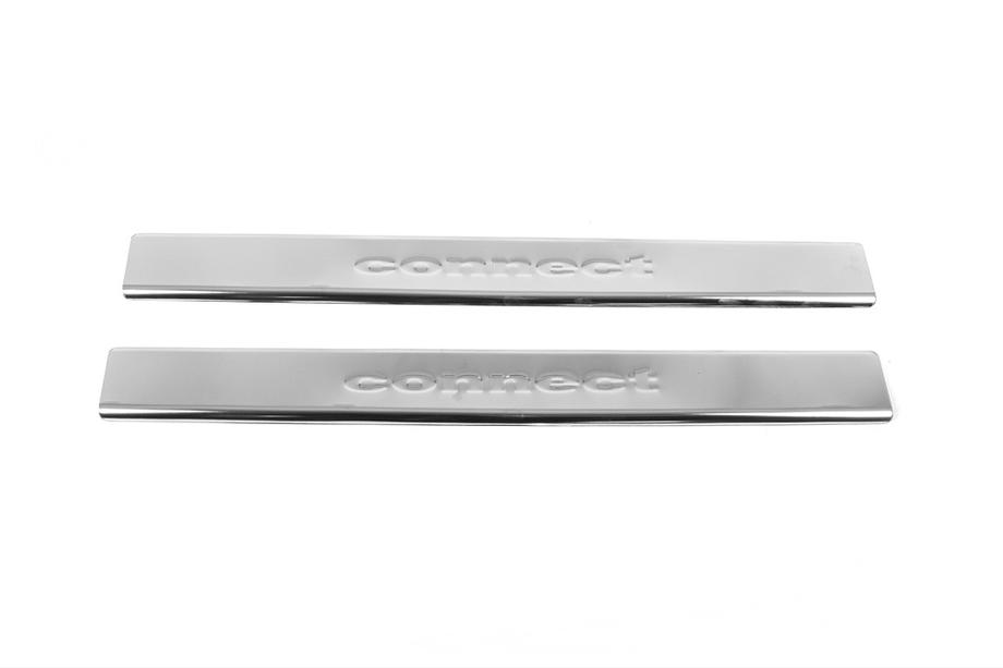 Ford Connect 2006–2009 Durvju sliekšņu uzlikas Carmos V2 (2 gab., nerūsējošais tērauds) Image