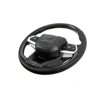Stūre ar drošības spilvenu 2025 dizains (dabīgais oglekļa šķiedras karbons) Toyota Land Cruiser 200 2007–2021 foto 3