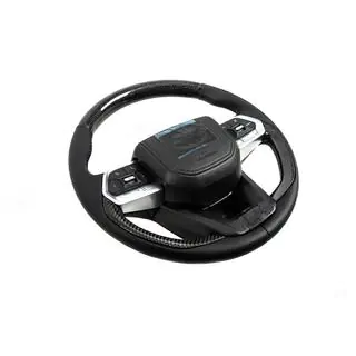 Stūre ar drošības spilvenu 2025 dizains (dabīgais oglekļa šķiedras karbons) Toyota Land Cruiser 200 2007–2021 foto 2